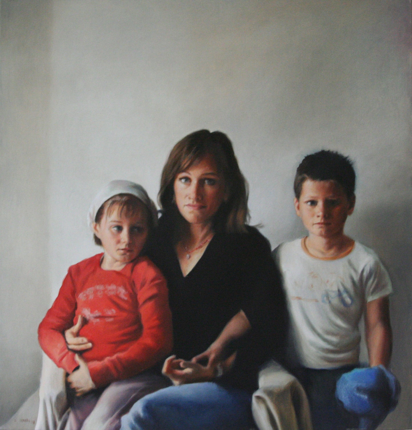 Custom Family Portrait | Hand-Painted Oil on Canvas