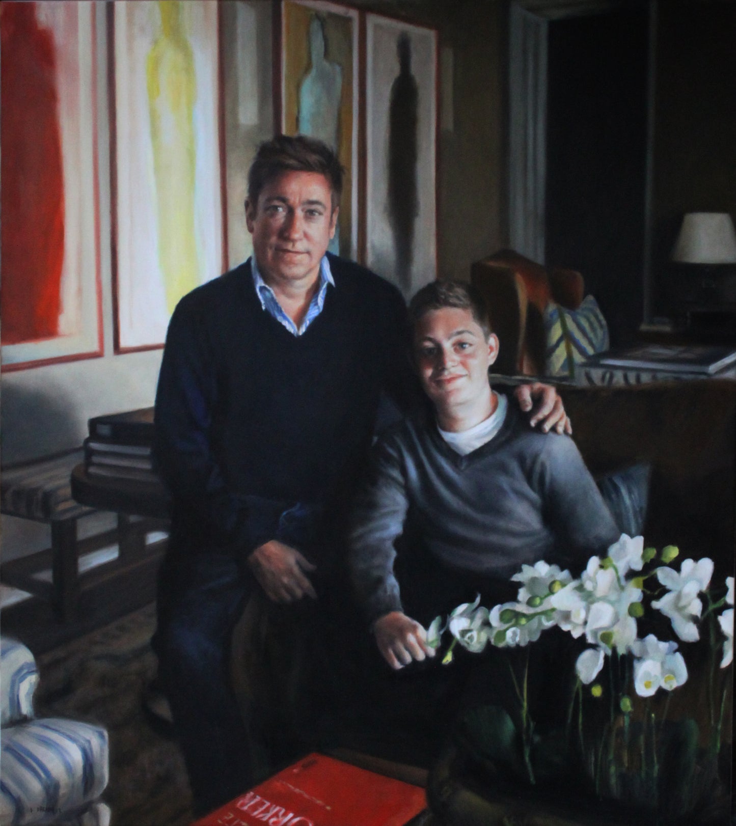 Custom Family Portrait | Hand-Painted Oil on Canvas