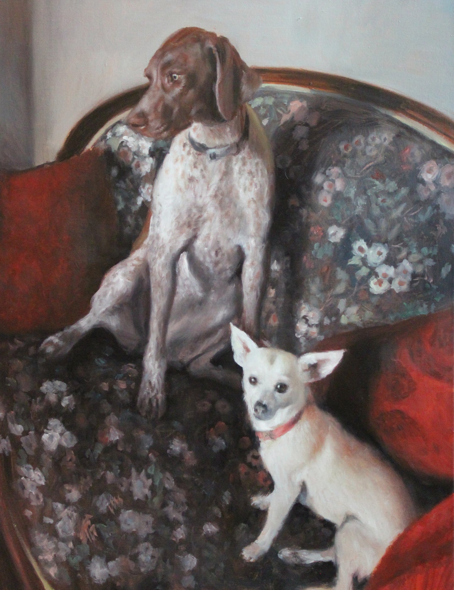 Custom Pet Portrait | Hand-Painted Oil on Canvas