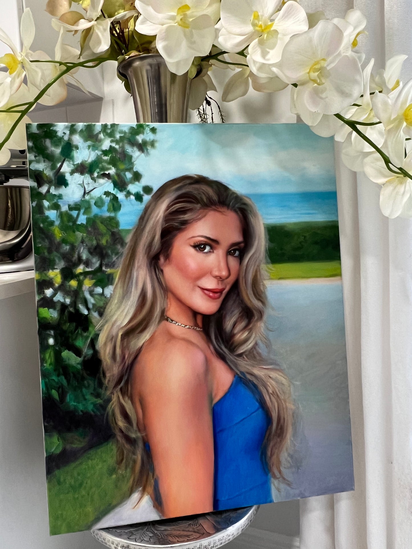 Custom Classic Portrait | Hand-Painted Oil on Canvas