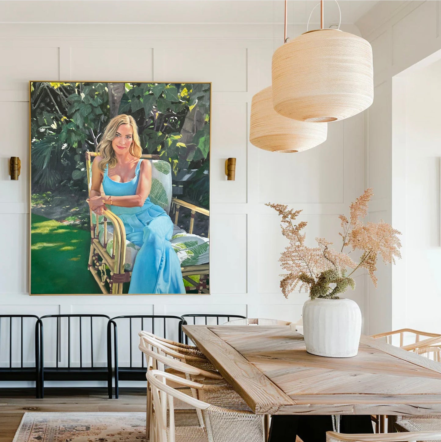Custom Classic Portrait | Hand-Painted Oil on Canvas